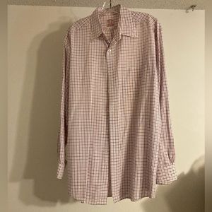 Brooks Brothers Button Down Long Sleeve Shirt Neck 16.5